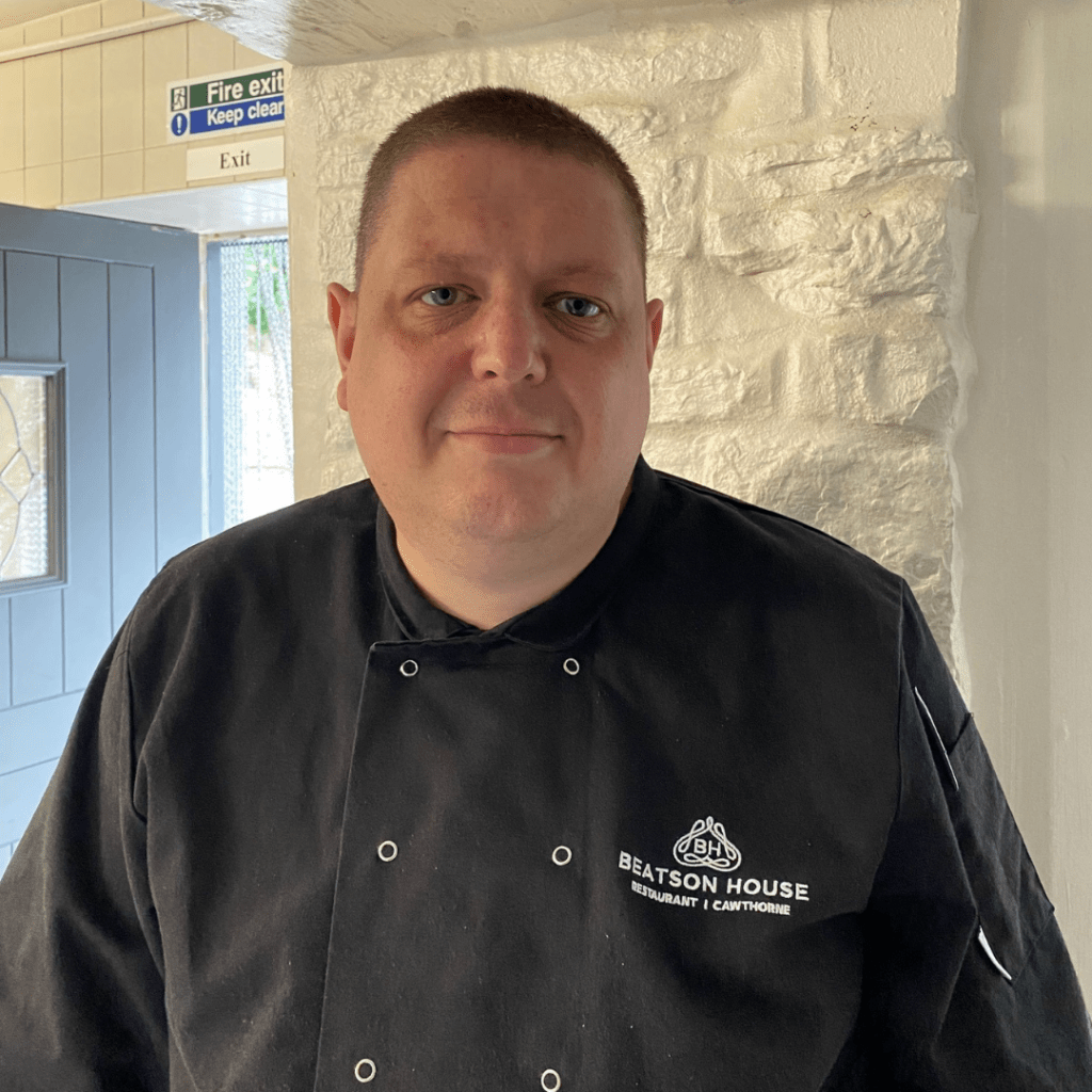 beatson house cawthorne head chef called Lee Haigh